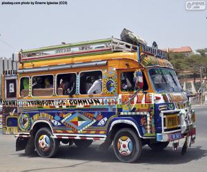 yapboz Minibüs, Dakar, Senegal